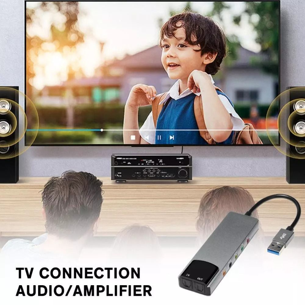 Gaming Console Pc - Neue USB-Soundkarte 7.1 5.1 Kanal Praktische
