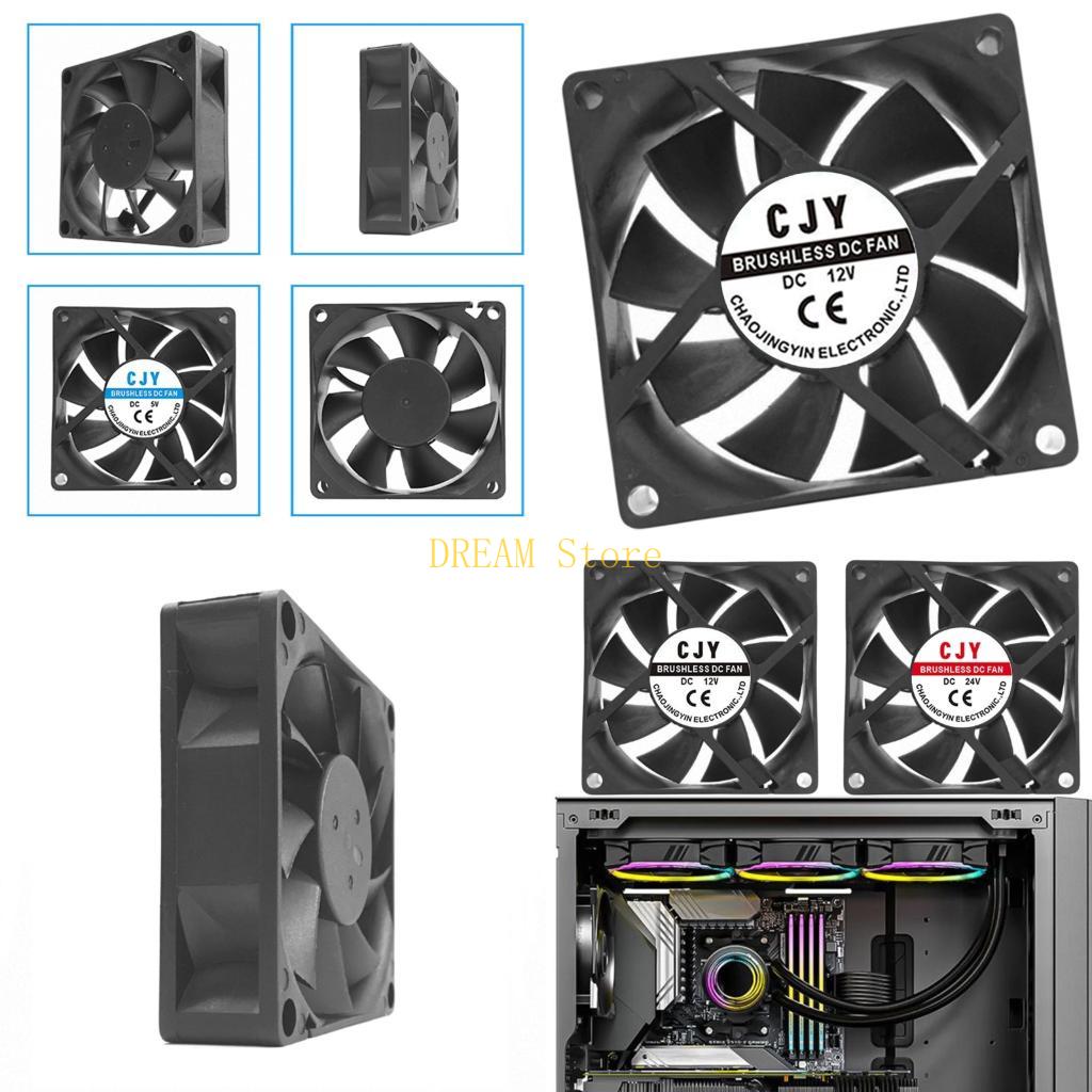 Gaming Console Pc - Leiser 70-mm-PC-Gehäuselüfter Leiser 5V/12V/24V-Computerkühlungslüfter bester Verkauf