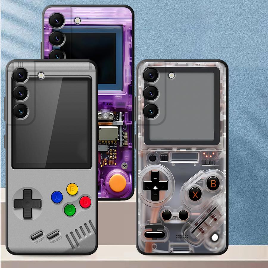 Gaming Console Pc - Lila Gaming-Konsolen Handyhülle für Samsung Galaxy