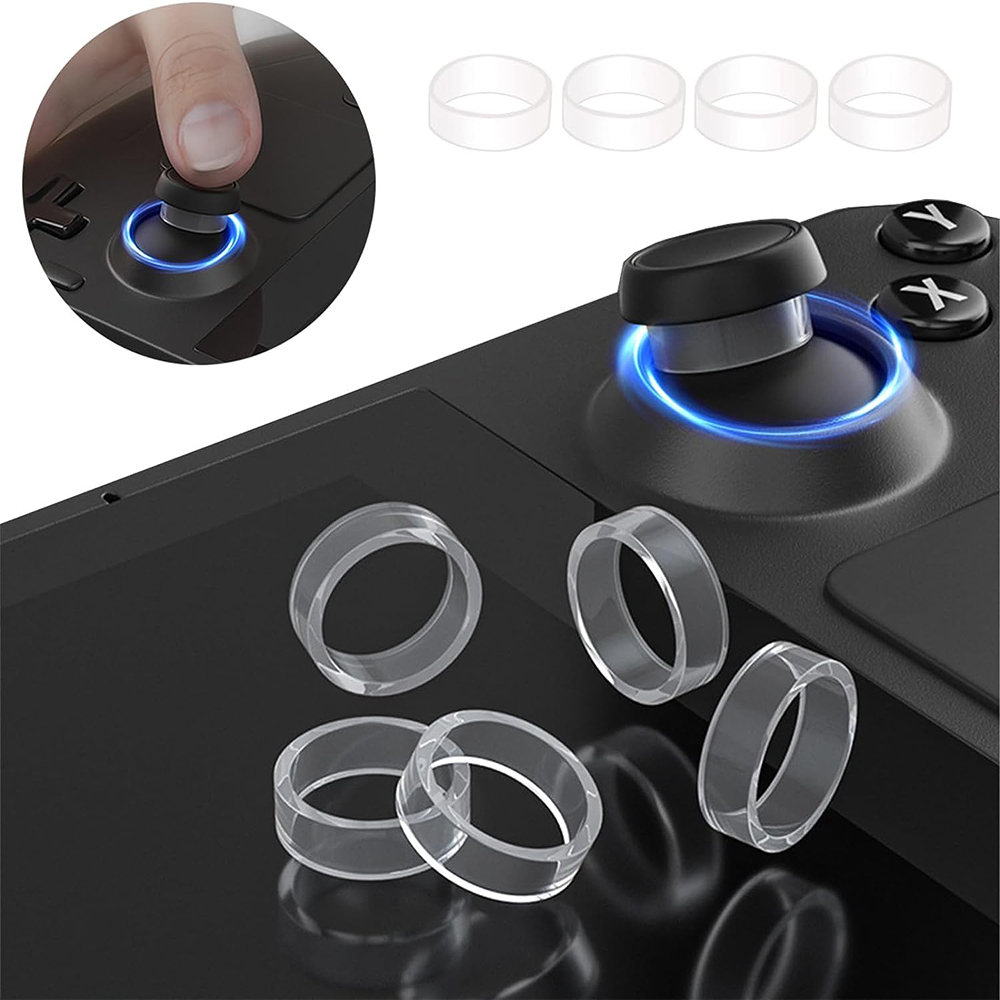 Gaming Console Monitor - 8 stücke elastischer schützender Joystick-Gummiring für
