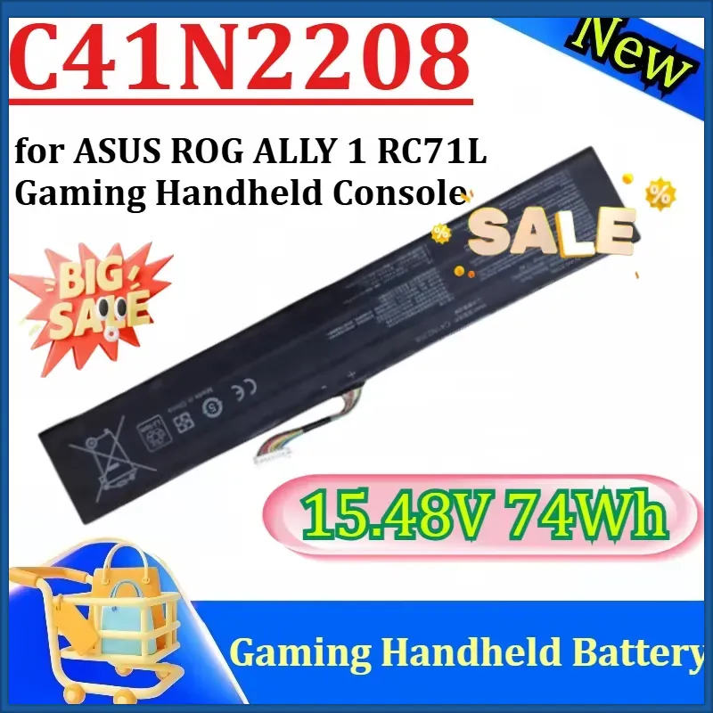 Gaming Console Asus Rog - Neuer C41N2208 15,48V 74Wh Hochleistungs-Ersatzakku für