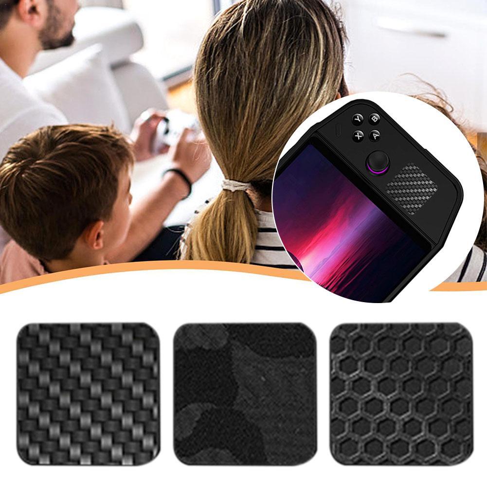 Gaming Console Lenovo Legion Go - Aufkleber mit Kohle faser muster für