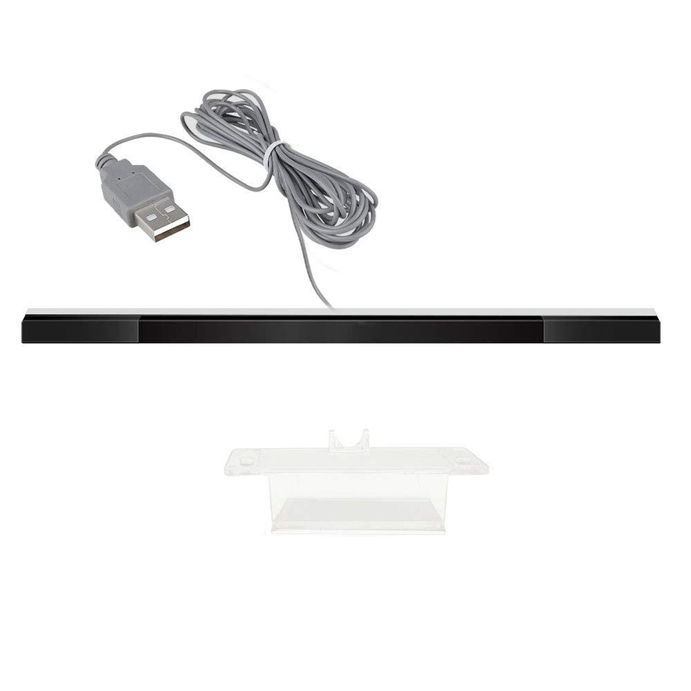 Gaming Console With Motion Sensor - Infrarot-TV-Strahl Kabelgebundene Fernbedienung Sensorleiste Spielkonsolen-Zubehör für