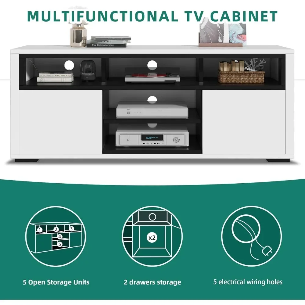 # Für modernen LED-TV-Ständer  – Gaming Console Entertainment Center Bewertung und Preis