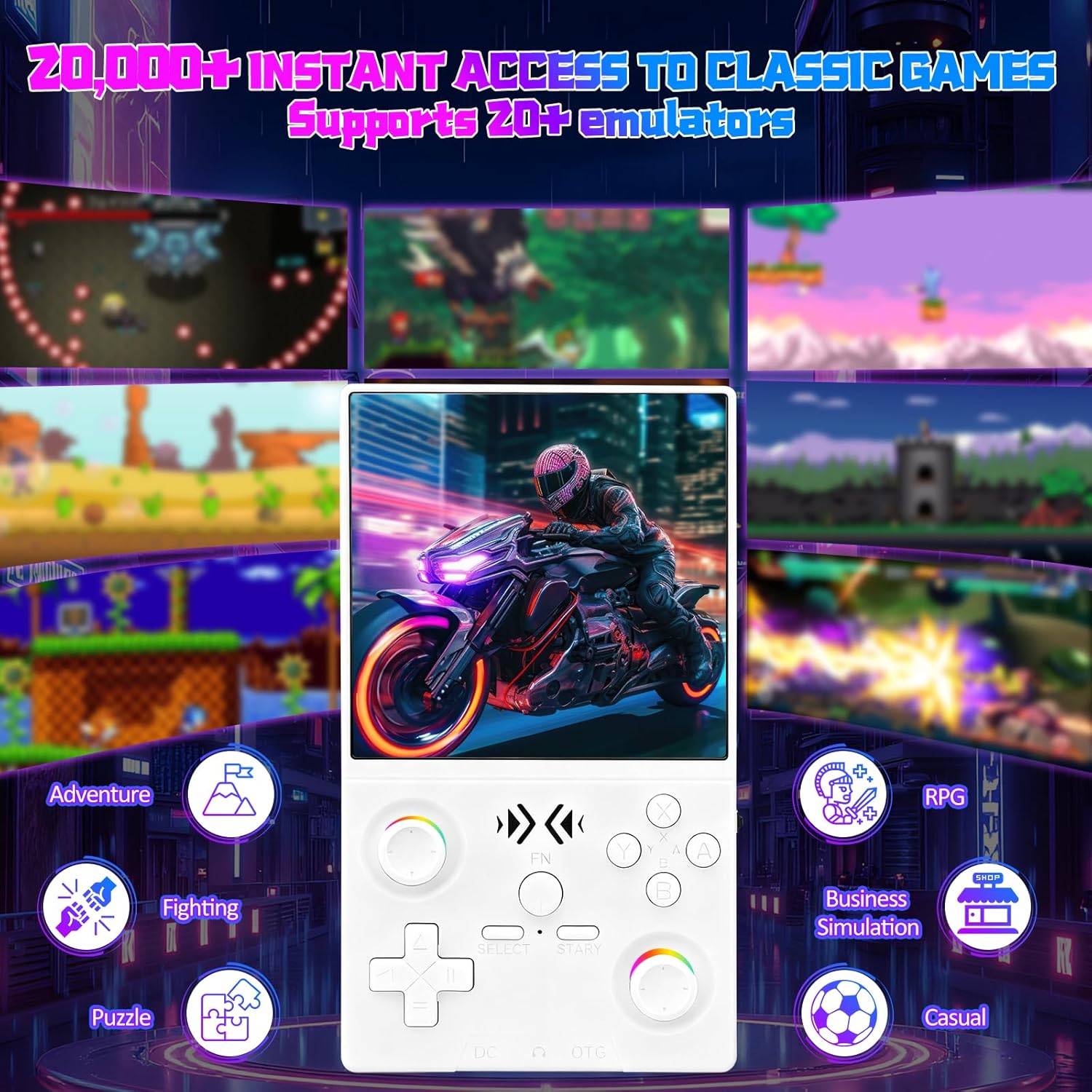 FLLBW XF40V Retro Handheld-Spi – Gaming Console In Chinese Bewertung und Preis