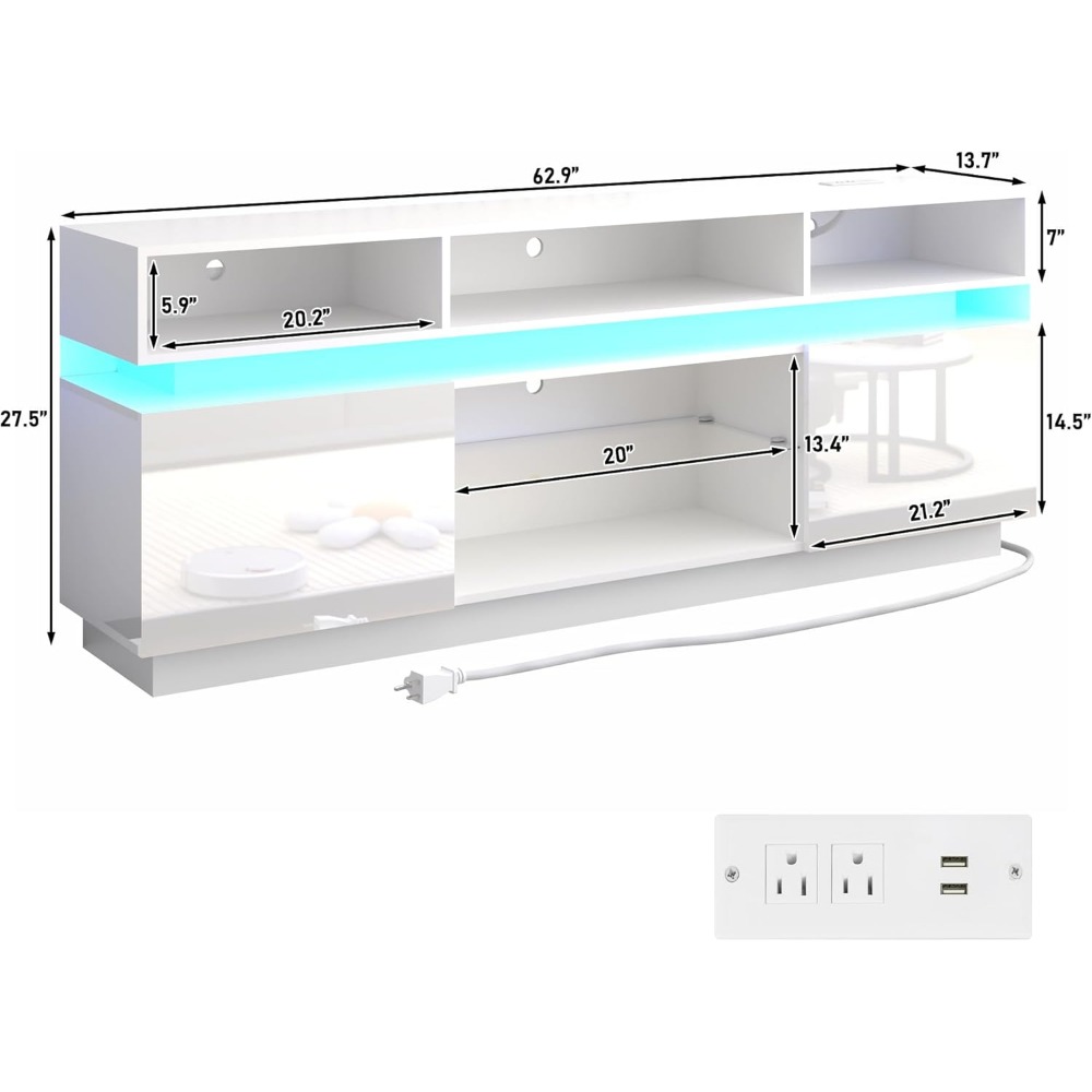Modernes, hohes Entertainment- – Gaming Console Entertainment Center Bewertung und Preis