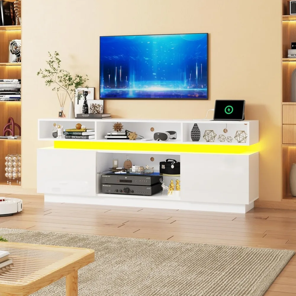 Modernes, hohes Entertainment- – Gaming Console Entertainment Center Bewertung und Preis