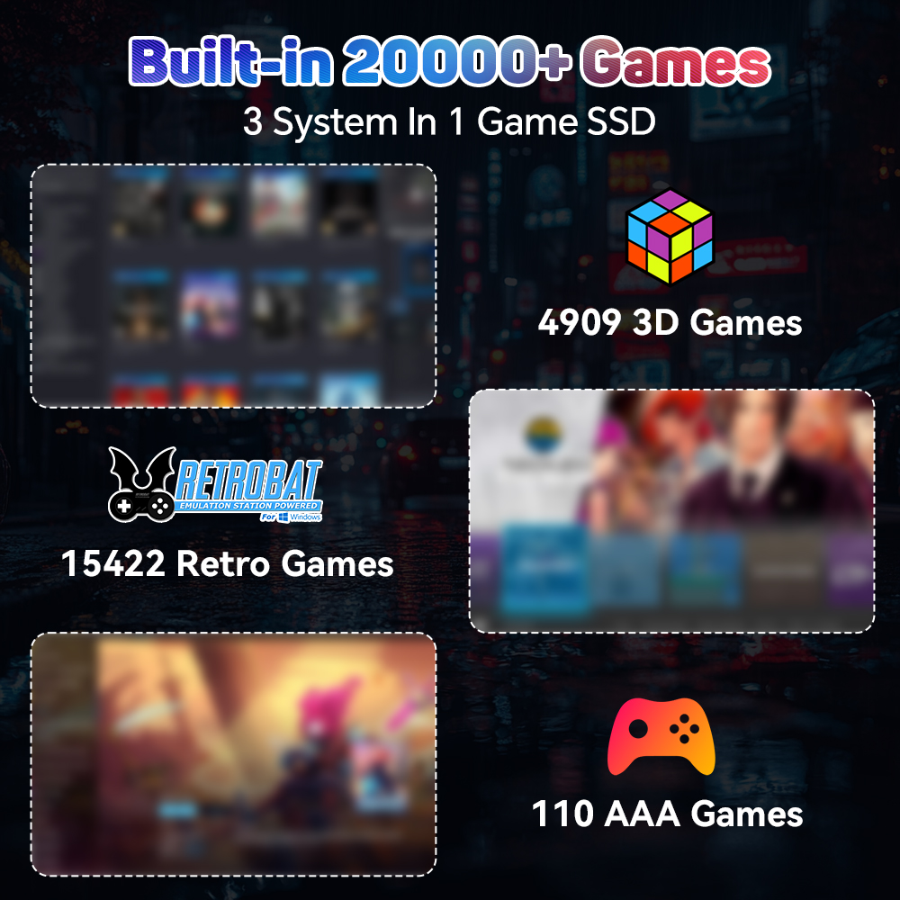 2TB Gaming-Emulations-Festplat – Gaming Console In Chinese Bewertung und Preis