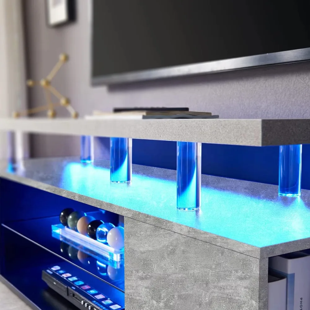 TV-Ständer für 70-Zoll-Fernseh – Gaming Console Entertainment Center Bewertung und Preis