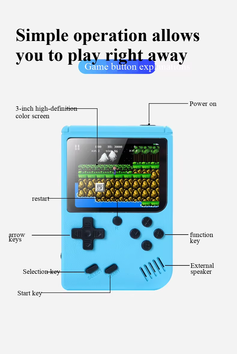 400-in-1-Mini-Spielekonsole, t – Gaming Console In Chinese Bewertung und Preis