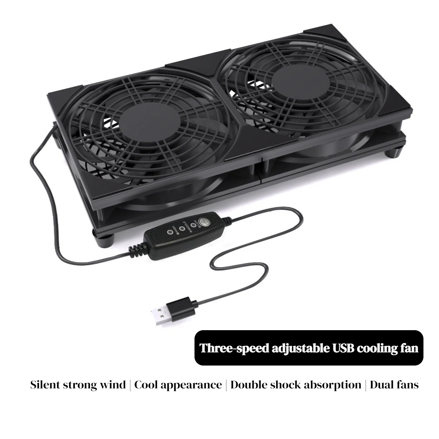 Dualer USB-Lüfter mit 3-Stufen – Gaming Console For Pc Bewertung und Preis