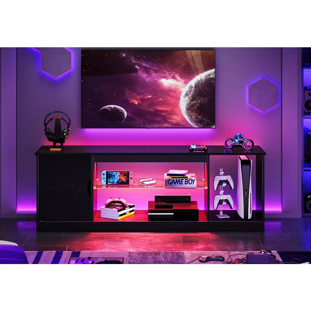 Bestier Led Entertainment Cent – Gaming Console Entertainment Center Bewertung und Preis