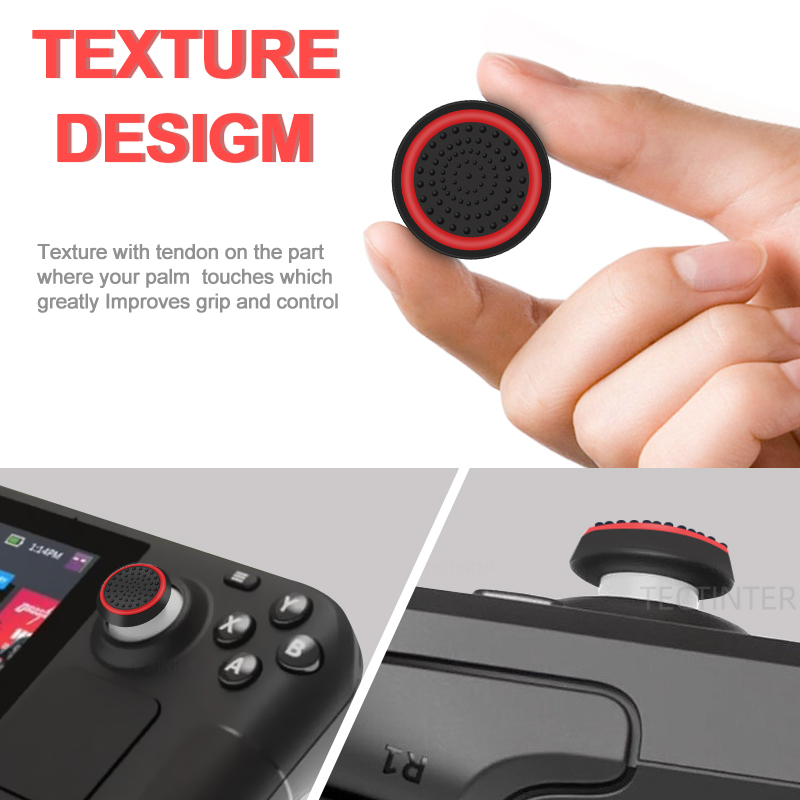 4 Stück Silikon-Analogstick-Gr – Gaming Console Pc Bewertung und Preis