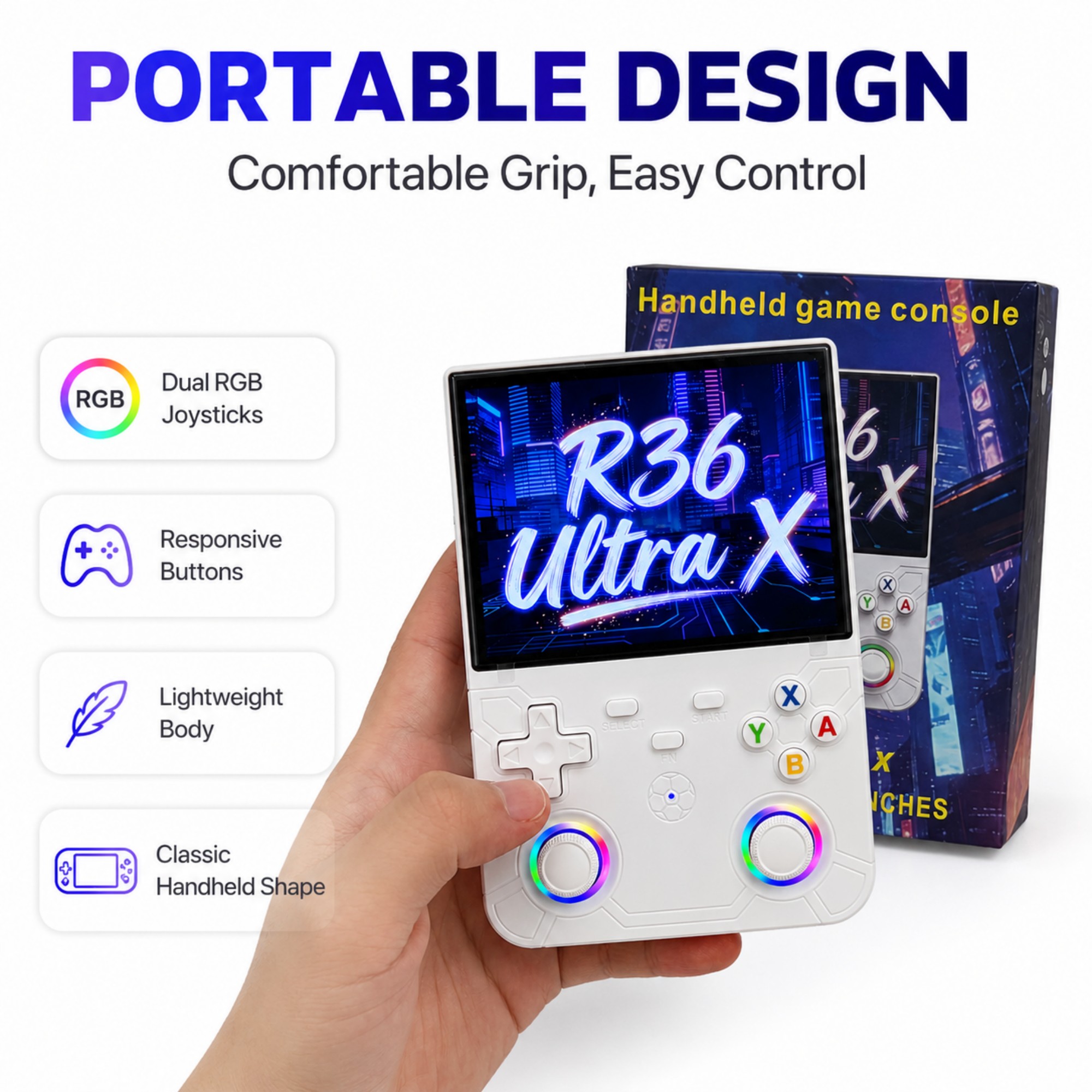 Retro Handheld-Spielkonsole R3 – Gaming Console In Chinese Bewertung und Preis
