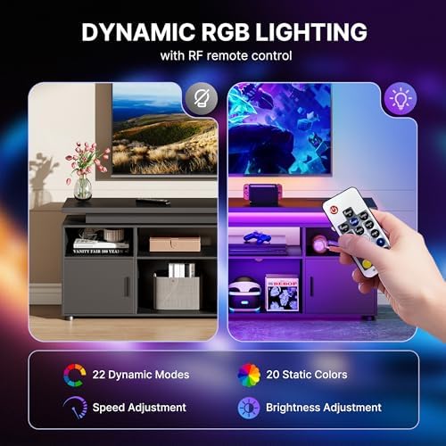 TV-Ständer, Unterhaltungscente – Gaming Console Entertainment Center Bewertung und Preis