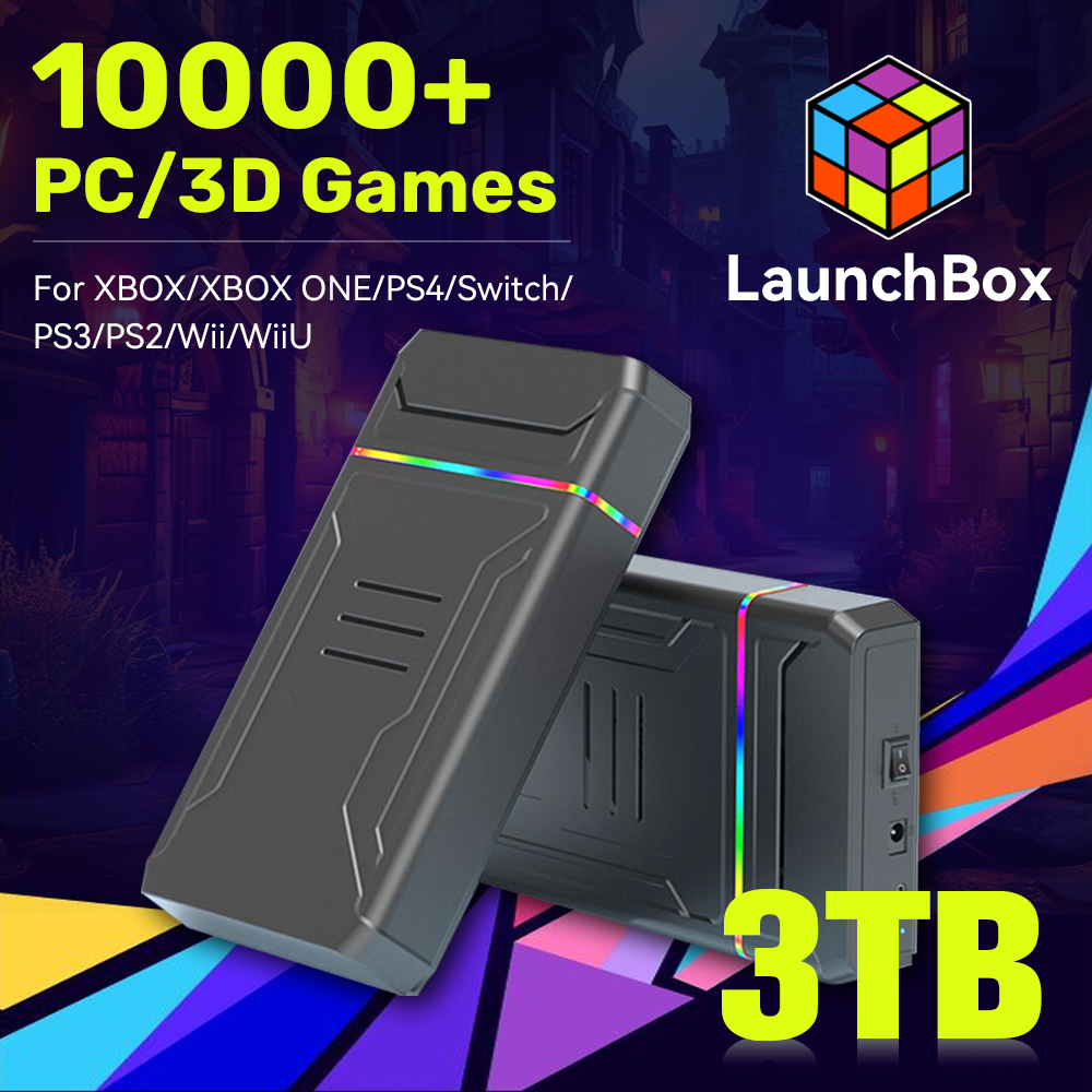 JMachen Launchbox 3 TB Gaming  – Gaming Console In Chinese Bewertung und Preis