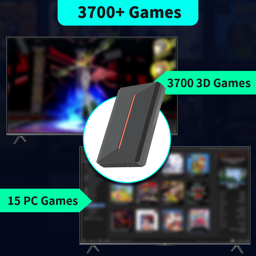 Launchbox OS 500 GB tragbare G – Gaming Console In Chinese Bewertung und Preis