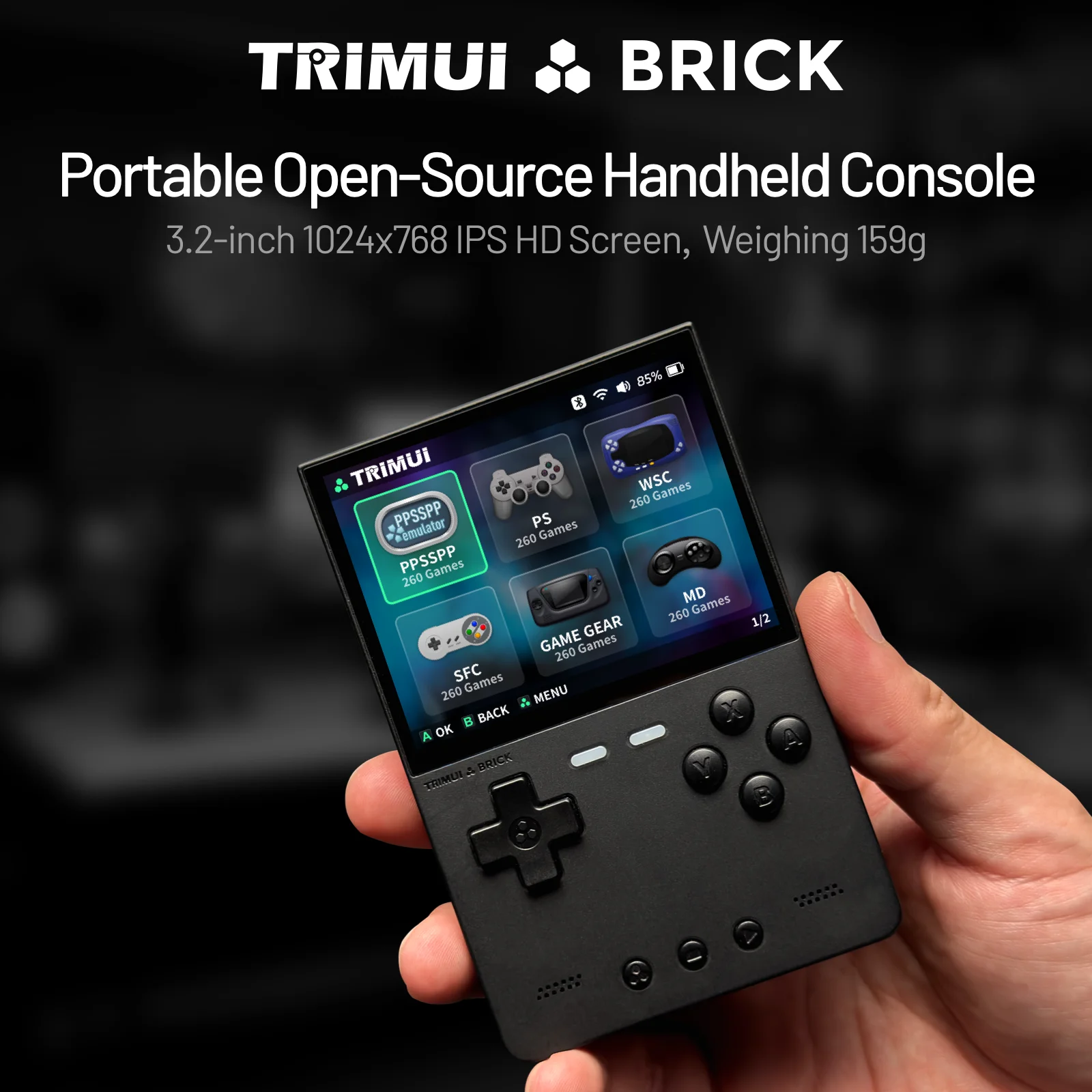 TRIMUI BRICK Handheld-Spieleko – Gaming Console Lenovo Bewertung und Preis