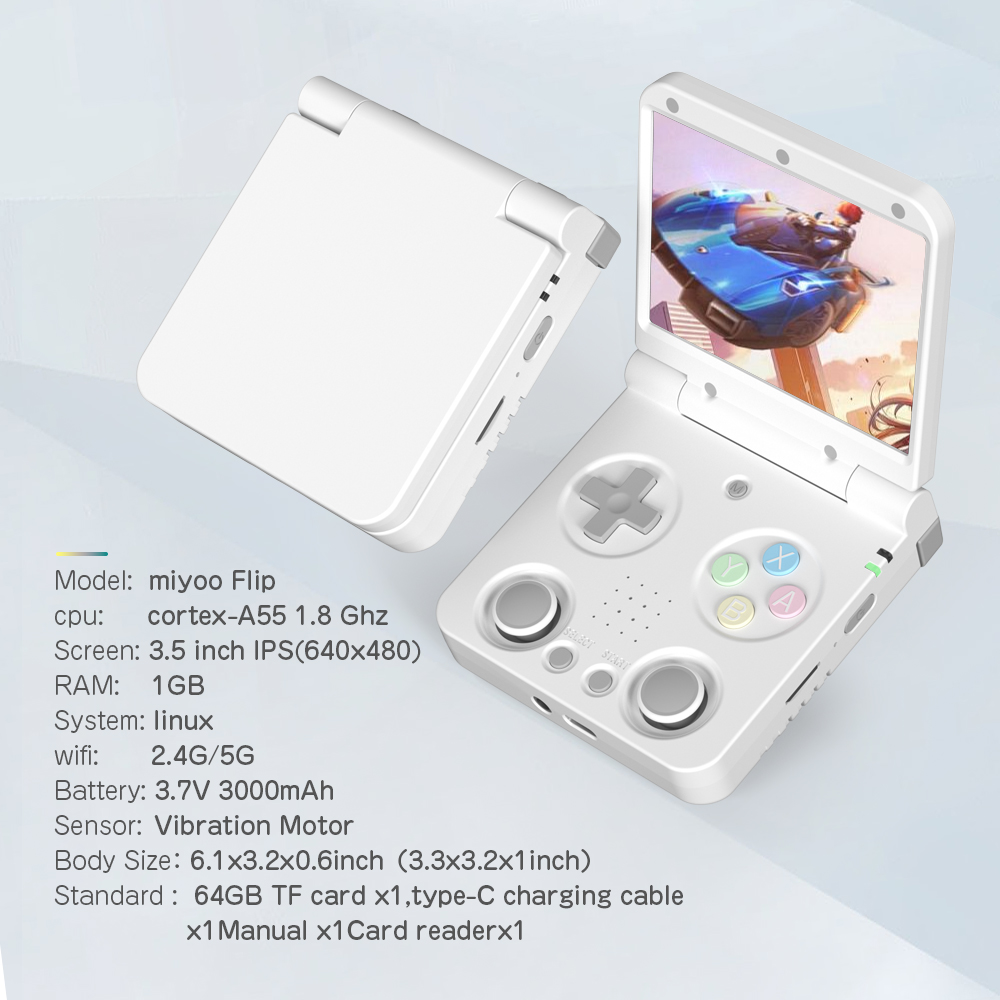 Miyoo Flip 3,5'' IPS-Bildschir – Gaming Console Lenovo Bewertung und Preis